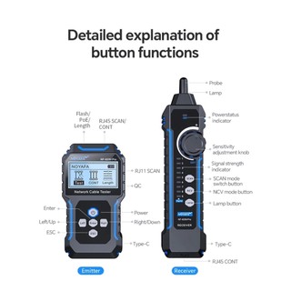 Máy test dây mạng noyafa nf-8209 Pro V3