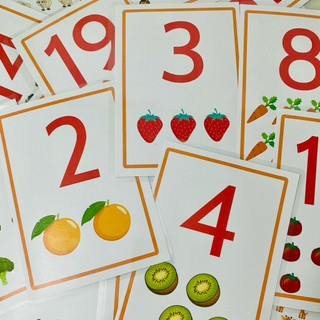 Flashcard số đếm 1-20