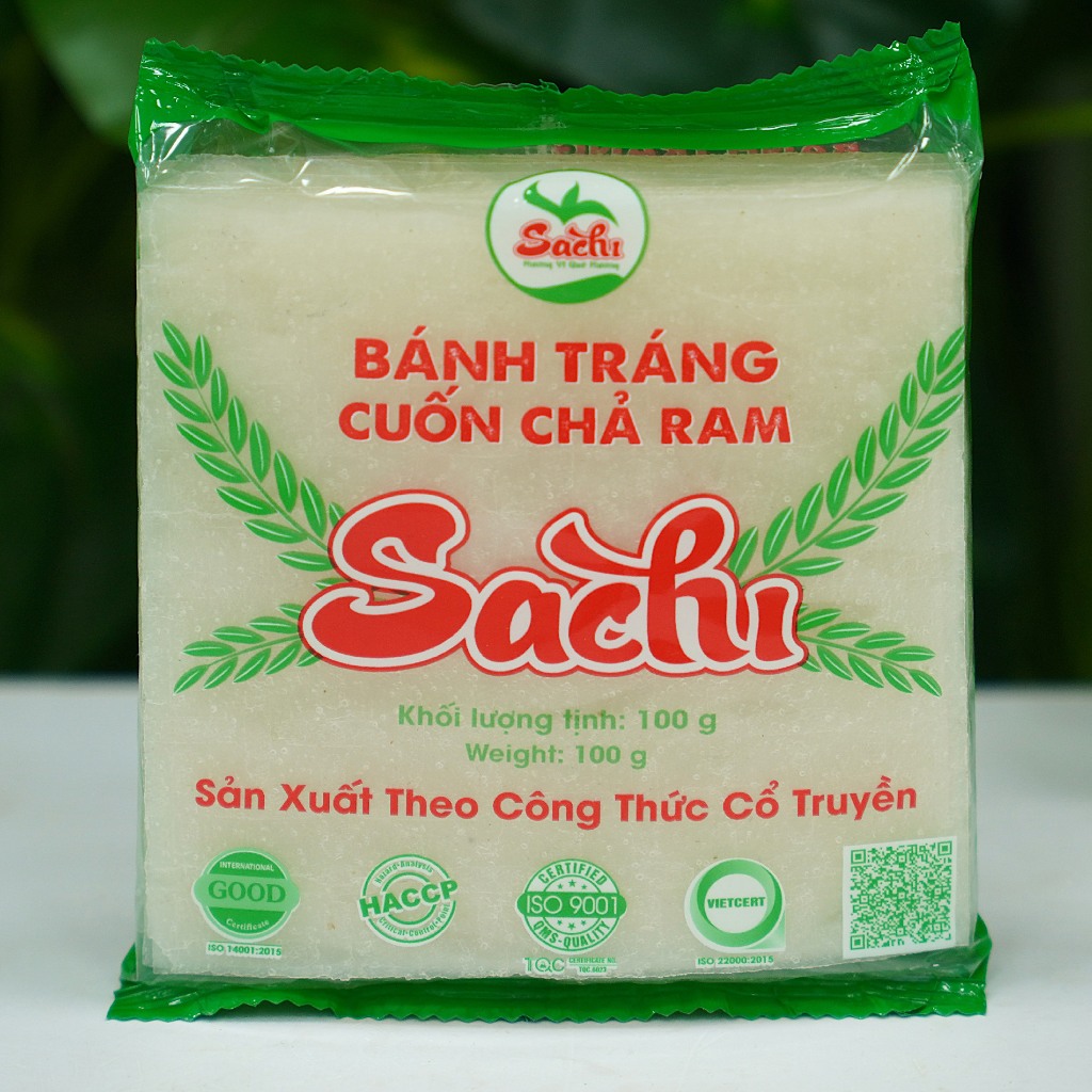 Báng Tráng Cuốn Chả Ram Sachi, Đặc sản cuốn chả ram tôm đất, thơm ngon giòn xốp, phù hợp các dịp đám