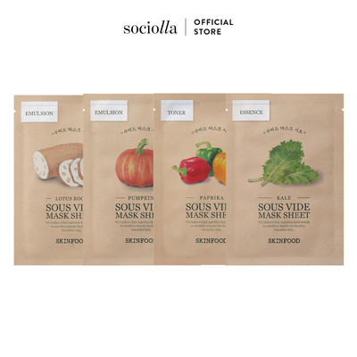 Mặt Nạ Dưỡng Da Skinfood Sous Vide Mask Sheet 20g