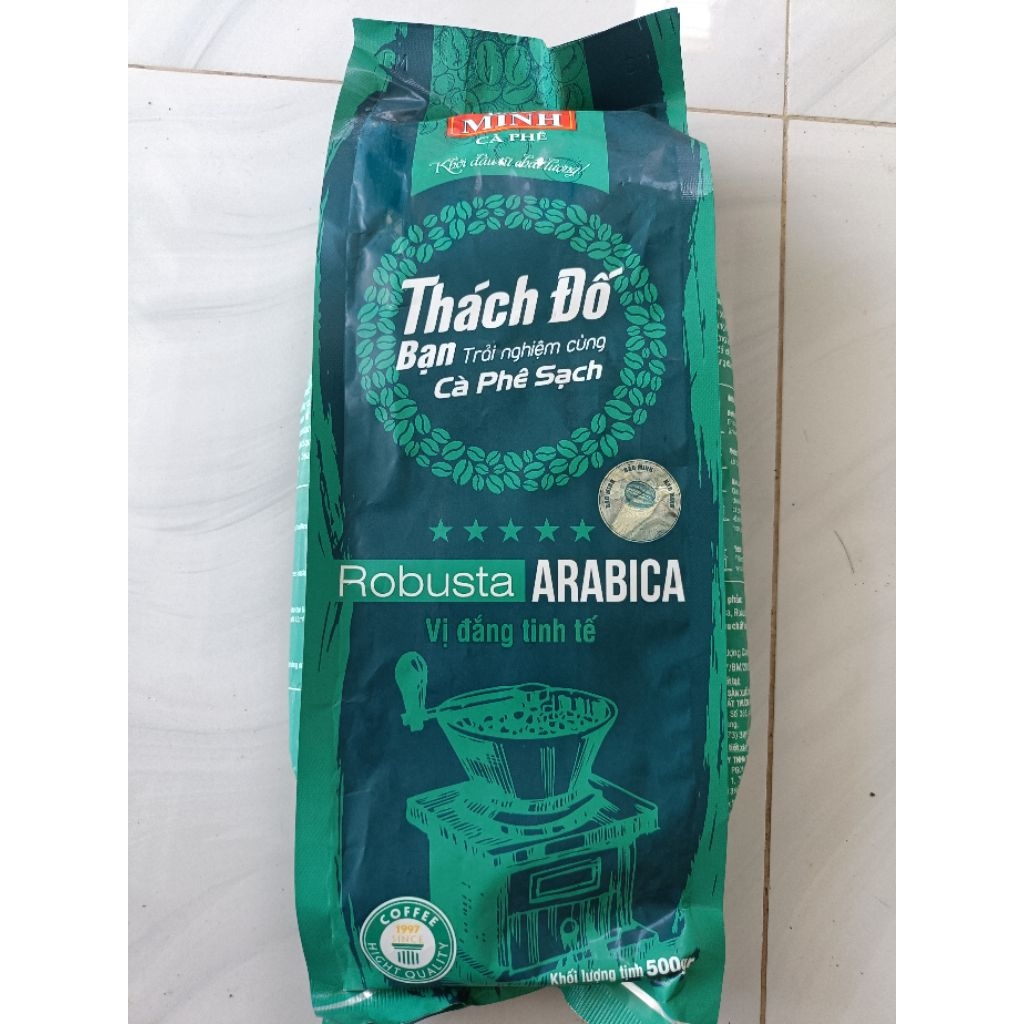 cà phê Bảo Minh Thách đố 5 sao (1 gói 500g)
