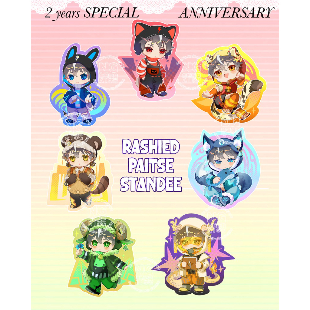 BoBoiBoy SevenAU Standee | Rashied PaiTse