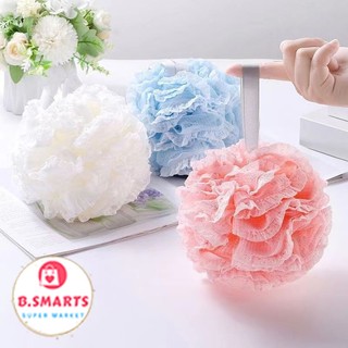 Combo 3 Bông Tắm Tẩy Tế Bào Chết Tạo Bọt Lưới Có Dây Treo, Dụng Cụ Tắm Tạo Bọt Bông Lưới Làm Sạch Da