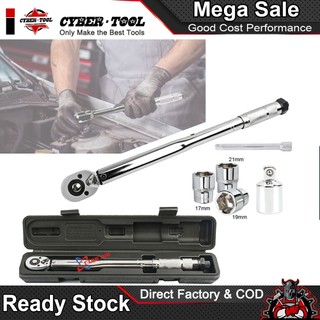 Cần xiết lực/Tay cân lực Cartool đủ các kích cỡ -1/4  ( 5-25NM ) 1/2 ( 28-210NM ) 1/2 ( 40-210NM )