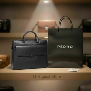  Cặp nam công sở Pedr đi làm văn phòng đựng vừa laptop 15inch kèm dây đeo chéo tiện lợi 
