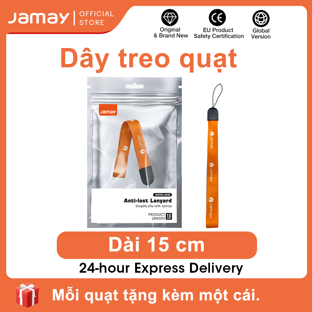 Jamay Dây treo quạt，Dài 15 cm 【Chỉ có dây treo quạt, không kèm quạt】ML02OG