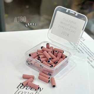  Set 50pcs nhám Hồng mini #180 nails 