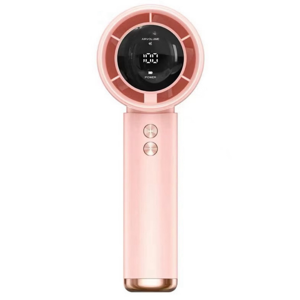Quạt cầm tay 100 mức độ gió sử dụng động cơ turbo ,dung lượng pin 10000 mAh