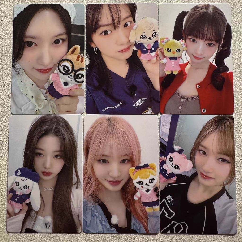 Set card ảnh unoff IVE Gaeul, Yujin, Rei, Wonyoung, Liz, Leeseo - 2024 + 2025 Season's Greetings + M