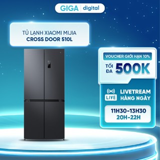 Tủ lạnh Xiaomi Mijia Cross Door 510L Inverter MRC51HMPAVN - Ngăn đông mềm iFresh- Ag+ Fresh - 3 chế độ làm lạnh