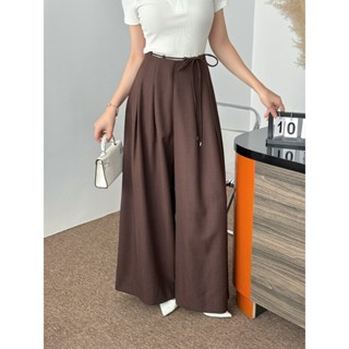 Quần Ống Rộng CCHAT Dáng Suông Rộng Yuna Chất Liệu Tuytsi Cao Cấp 15QDS2054ST