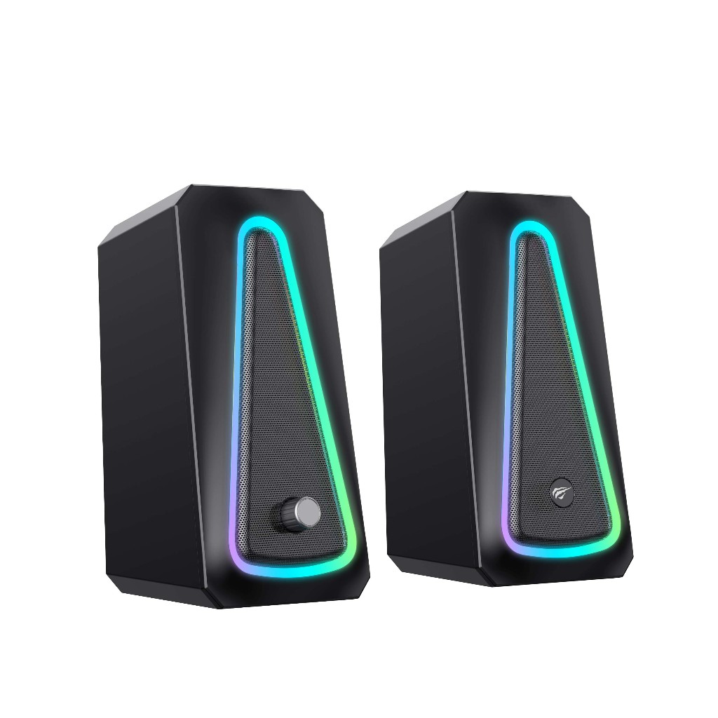 Loa Vi Tính Havit SK208 Pro Công Suất 10W | Kết nối USB, AUX | Đèn Led RGB | BigBuy360 - bigbuy360.vn