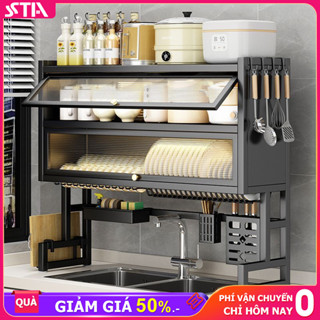 STA Kệ Để Chén Đĩa inox 304 Kệ chén có nắp đậy Kệ để bát đĩa 💖 Giá suất xưởng 💖