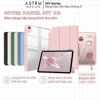 [DIY2 Basic] Bao da DIY D02 lưng kính chống ố cho iPad V2 AstroMazing - Case cho Pro 11 Air 4 5 Gen