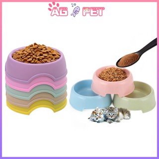  Bát ăn cho Chó Mèo - tô nhựa đựng thức ăn chó mèo  1 cái -AGPET 