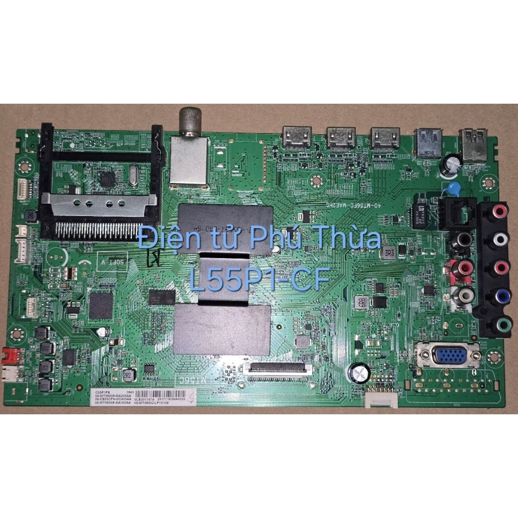 Bo khiển bo mạch bo nguon Tv TCL L55P1-CF - L55P1 - 55P1 nguyên zin hoạt động tốt