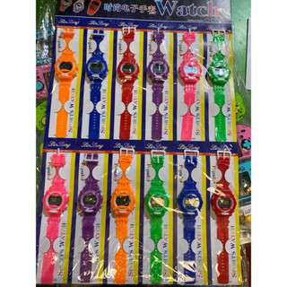 vỉ 12 chiếc đồng hồ điện tử cho bé (( sỉ lẻ đồ trẻ em)