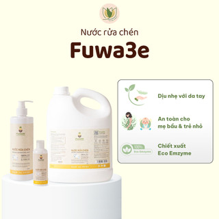  Nước Rửa Chén Sinh Học Fuwa3e Làm Sạch Nhanh Dầu Mỡ Bảo Vệ Đôi Tay An Toàn Cho Bé 100ml 500ml 