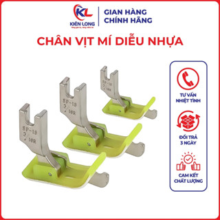 Chân Vịt Mí Diễu Nhựa SP-18 Lá Chắn Phải/Trái – Máy May 1 Kim Công Nghiệp (combo 2 cái)