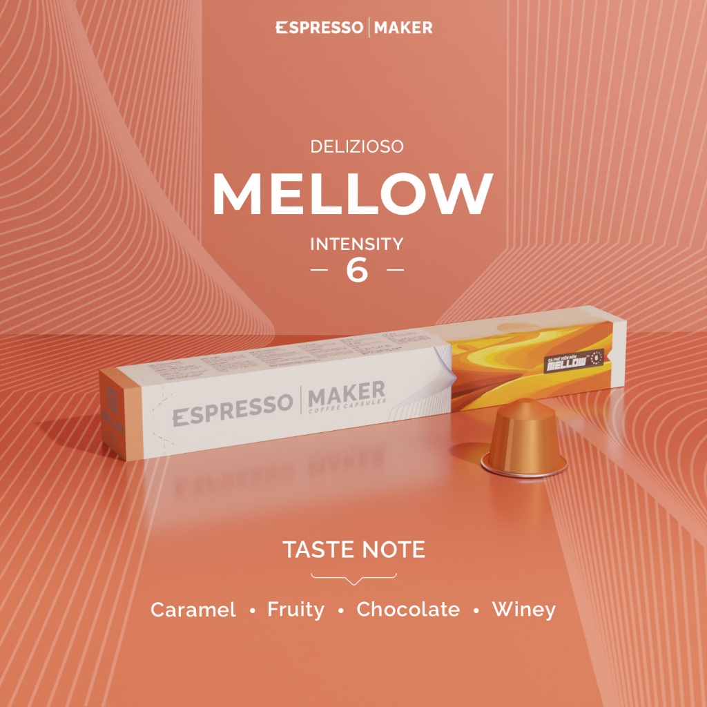 Cà phê viên nén Mellow - by Espresso Maker