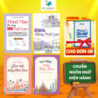Sách - Combo Tự học tiếng Thái cho người mới bắt đầu