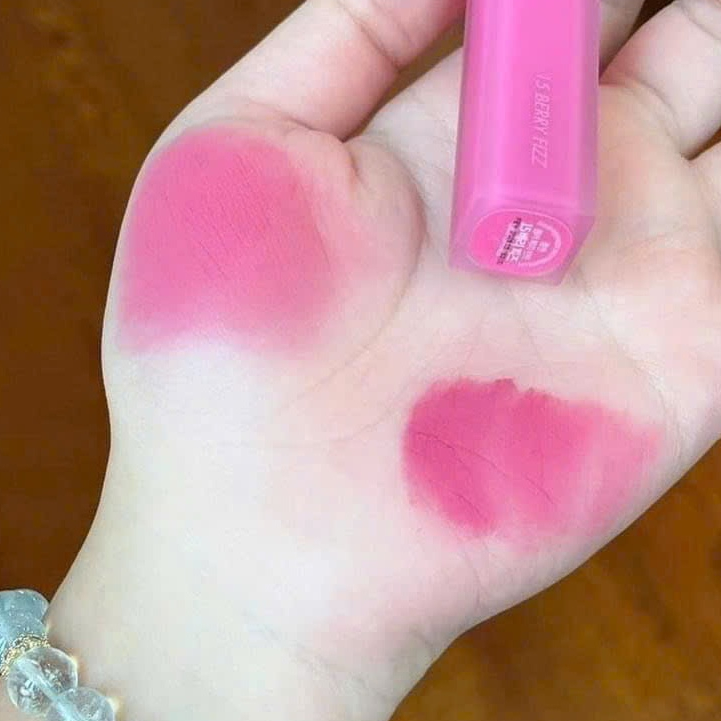 Son Romand Blur 15 Berry Fizz Kem Lì Vỏ Vuông Blur Fudge Tint
