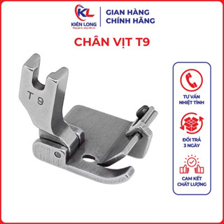 Chân Vịt T9 - Chạy Viền Ke Cữ, Lai Gấu, May Lai Điều Chỉnh Dành Cho Máy May 1 Kim Công Nghiệp
