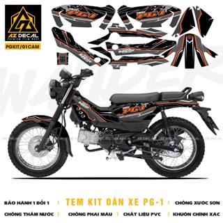  Tem KIT Xe Yamaha PG-1 Cực Chất | PGKIT-01 | Decal Dán Xe Máy Trang Trí Đẹp Độc Siêu Hot Chống Nước Bền Màu 