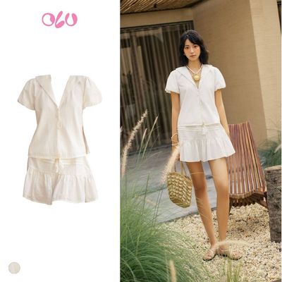 Set OLV áo và chân váy đi chơi Paulina Set
