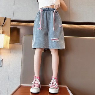 Quần short bé gái Nanabu Fashion- JB2562 bé gái,kiểu dáng rộng rãi và thoải mái, quần short rách thời trang