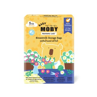 Túi trữ sữa Moby chính hãng dung tích 150ml/240ml siêu tiện lợi