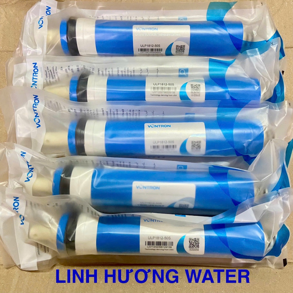 Lõi Lọc Số 4 - Màng RO Vontron ULP1812-50S, Màng RO Cho Tất Cả Máy Lọc Nước Gia Đình
