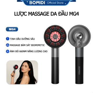 Máy Massage Đa Năng BOMIDI MG4 Tích Hợp Con Lăn Tinh Dầu - Công Nghệ EMS & Ánh Sáng Đỏ 660nm - Dưỡng Tóc Tận Gốc