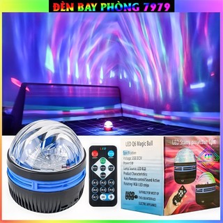  Đèn ngủ galaxy chiếu sáng vũ trụ 360 độ decor Đèn chiếu bầu trời cực quang kèm dây sạc tiện lợi trang trí phòng ngủ 