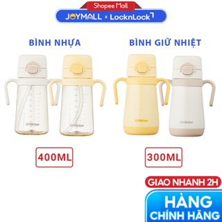  Bình Nhựa Bình Giữ Nhiệt LocknLock Kèm Ống Hút HAP916 400ml LHC916 300ml Hàng Chính Hãng -JoyMall 