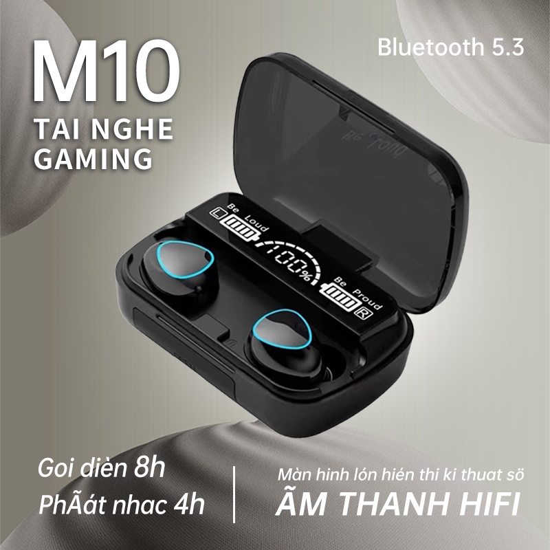 Tai Nghe Bluetooth M10 TWS Chất Lượng Âm Thanh chân thật