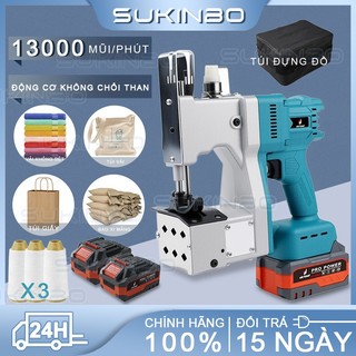 Máy may bao cầm tay,Máy may bao bì,Máy Khâu Công Nghiệp Nhanh Có bình dầu - Bảo hành 1 năm