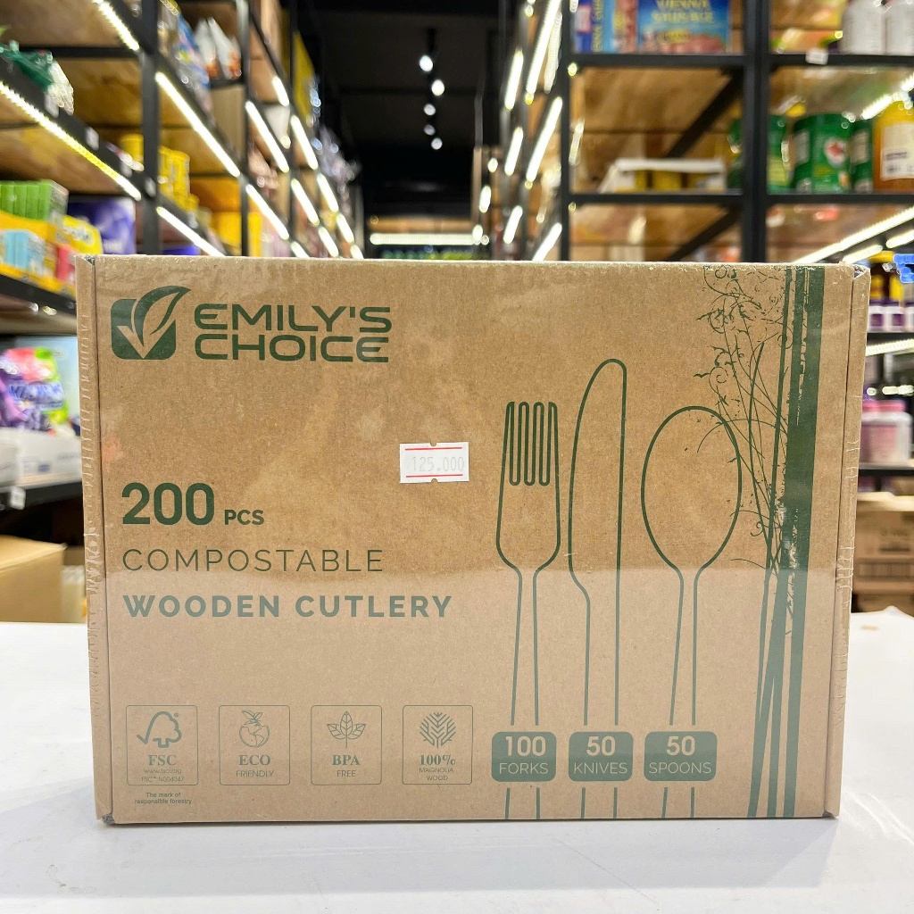 Bộ Dụng Cụ Đồ Ăn Sakura Collection Emily's Choice 200 cái