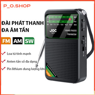 【🔥Rẻ】Radio JOC - 3 Băng Tần FM/AM/SW - Âm Thanh To Sống Động Không Rè Không Nhiễu Nghe Nhạc