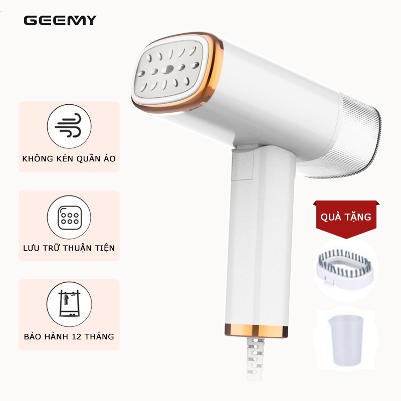 Bàn ủi hơi nước là phẳng nhanh chóng 180ml có thể gập lại cầm tay Thích hợp cho mọi loại vải Bảo hàng 12 tháng