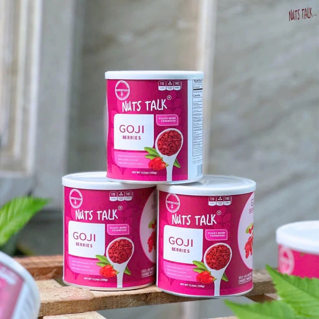 Kỷ tử đỏ , hắc kỷ tử Goji Berries Nuts Talk.