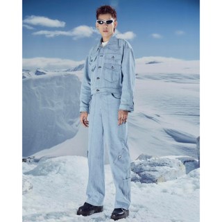 Áo khoác denim jacket Cao Stu