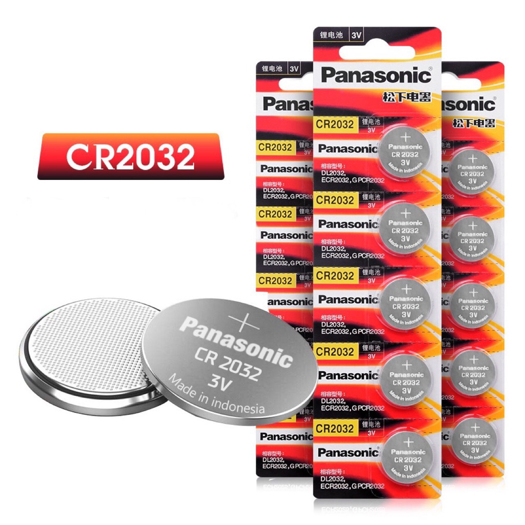 Vỉ 5 Viên CR2032 Panasonic Dùng Cho Thiết Bị Điện Tử...