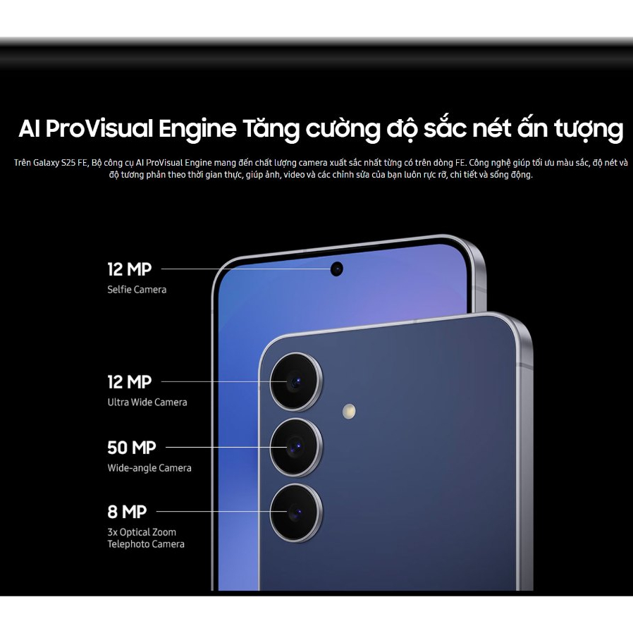 Điện Thoại Samsung Galaxy S25 FE 8GB 128GB Chính Hãng | BigBuy360 - bigbuy360.vn