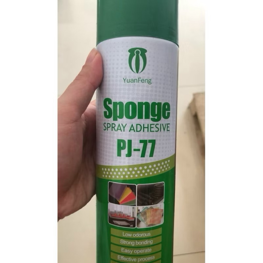 hoả tốc chai keo xịt pj77 đa năng dán xốp, bông