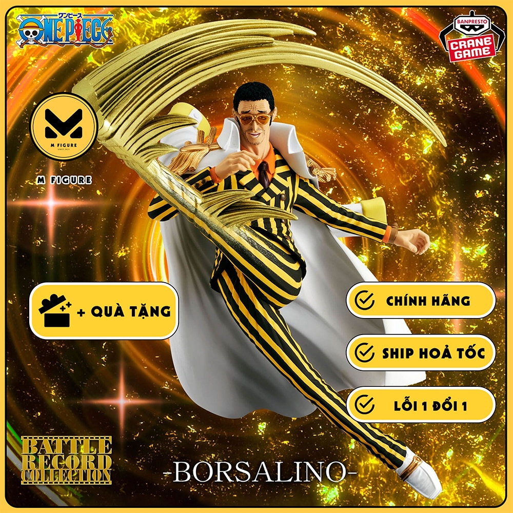 MÔ HÌNH Kizaru - One Piece - Battle Record Collection (Bandai Spirits) FIGURE CHÍNH HÃNG