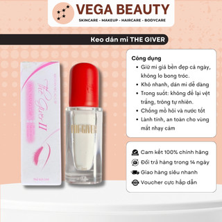  Keo dán mi The Giver 4&5ml siêu dính dán mi giả chuyên dụng cho makeup 