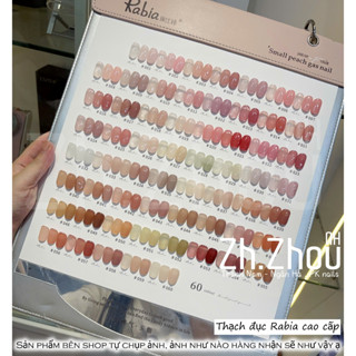 Sơn Thạch Rabia  35 màu kèm bảng màu, sơn thạch đục rabia 60 màu , thạch đục che khuyết điểm