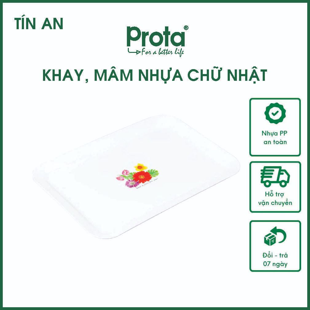 [CHÍNH HÃNG] Combo 2 mâm nhựa cao cấp Prota - Cam kết 1 đổi 1