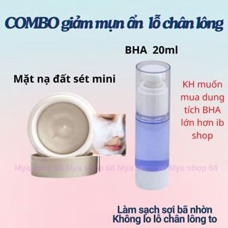 Mặt Nạ đất sét mini Làm sạch da, kiềm dầu và giảm mụn ẩn mini size